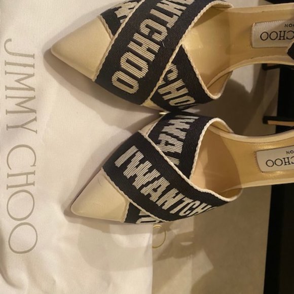 Jimmy Choo Limited Edition "I Want Choo" Pumps - Picture 5 of 9